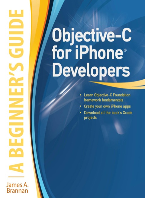 Cover image for book Objective-C for iPhone Developers, A Beginner's Guide