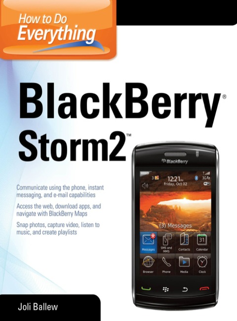 Cover image for book How to Do Everything BlackBerry Storm2
