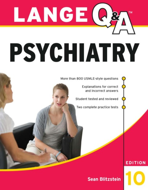 Cover image for book Lange Q&A Psychiatry