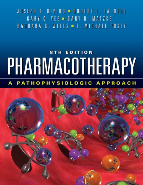 Cover image for book Pharmacotherapy