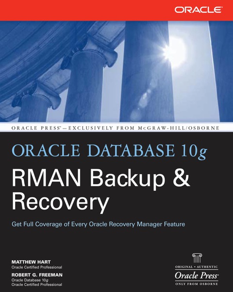 Cover image for book Oracle Database 10g RMAN Backup & Recovery