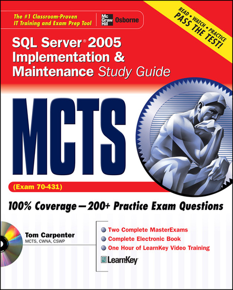 Cover image for book MCTS SQL Server 2005 Implementation & Maintenance Study Guide (Exam 70-431)