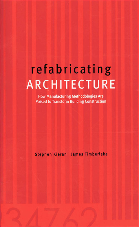Cover image for book refabricating ARCHITECTURE