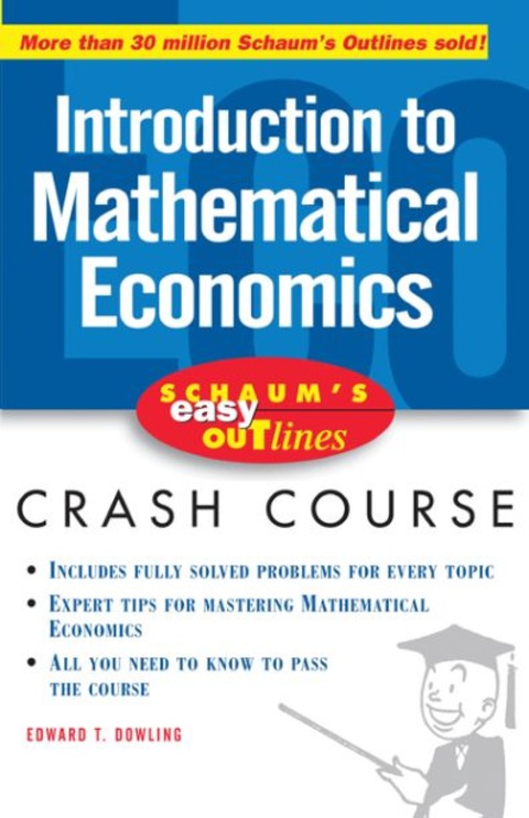 Cover image for book Schaum's Easy Outline of Introduction to Mathematical Economics