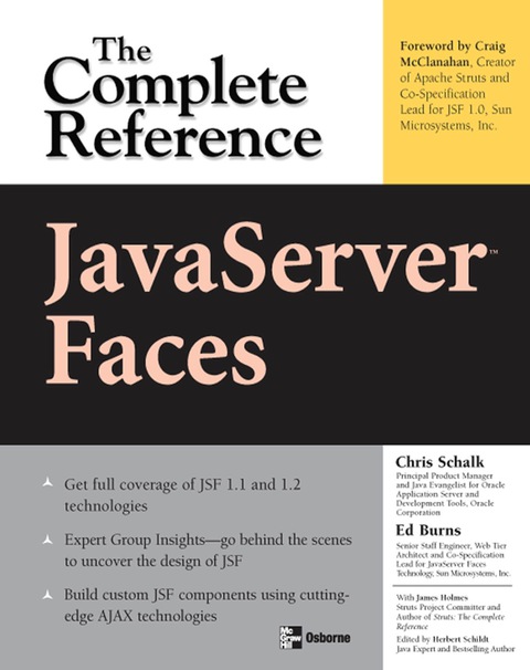 Cover image for book JavaServer Faces: The Complete Reference
