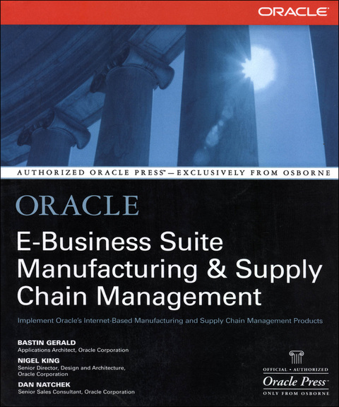 Cover image for book Oracle E-Business Suite Manufacturing & Supply Chain Management