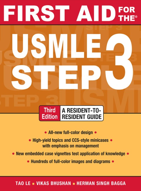 Cover image for book First Aid for the USMLE Step 3