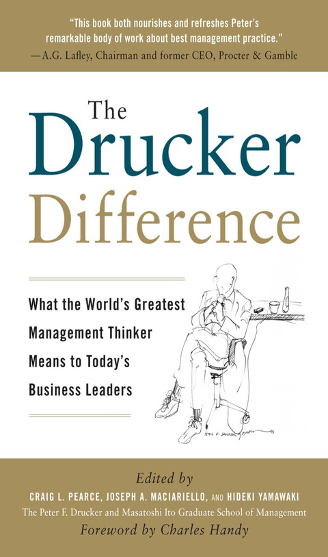 Cover image for book The Drucker Difference: What the World's Greatest Management Thinker Means to Today's Business Leaders