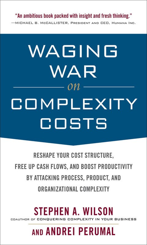Cover image for book Waging War on Complexity Costs (PB)