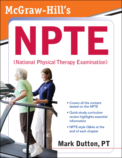 Cover image for book McGraw-Hill's NPTE (National Physical Therapy Examination)