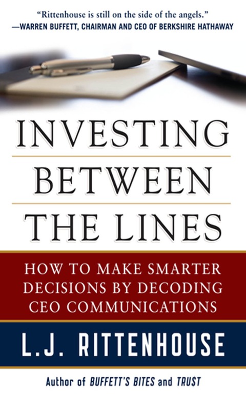 Cover image for book Investing Between the Lines: How to Make Smarter Decisions By Decoding CEO Communications