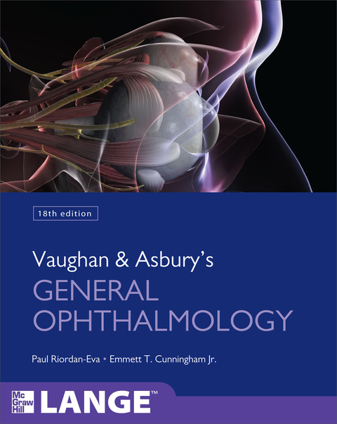 Cover image for book Vaughan & Asbury's General Ophthalmology, 18th Edition
