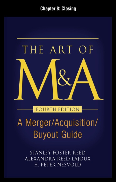 Cover image for book The Art of M&A