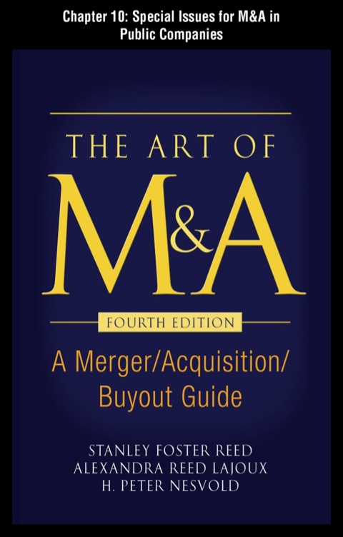 Cover image for book The Art of M&A