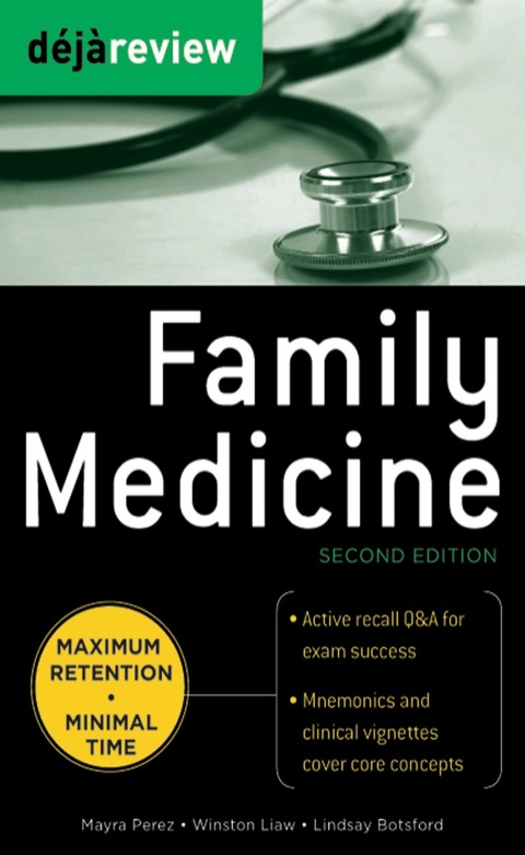 Cover image for book Deja Review Family Medicine