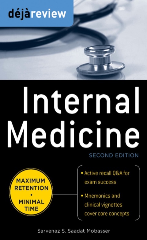 Cover image for book Deja Review Internal Medicine