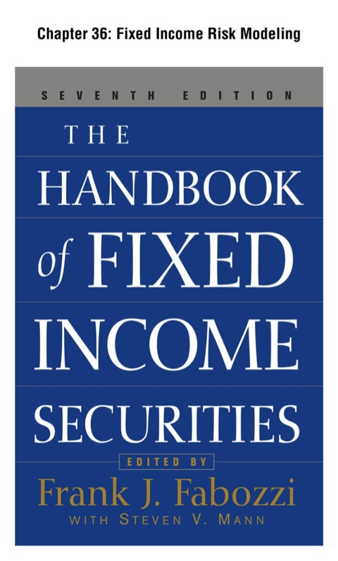 Cover image for book The Handbook of Fixed Income Securities, Chapter 36 - Fixed Income Risk Modeling