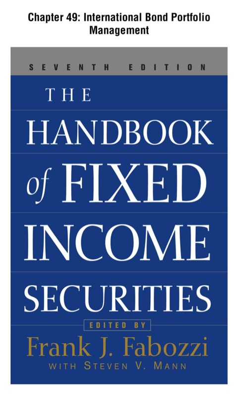 Cover image for book The Handbook of Fixed Income Securities, Chapter 49 - International Bond Portfolio Management