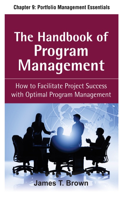 Cover image for book The Handbook of Program Management, Chapter 9 - Portfolio Management Essentials