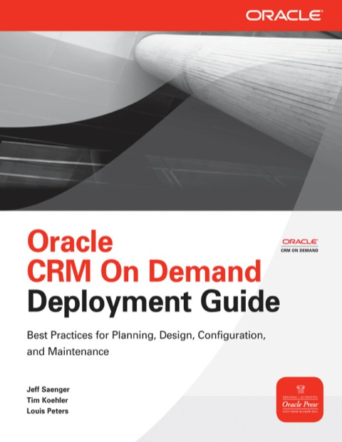 Cover image for book Oracle CRM On Demand Deployment Guide