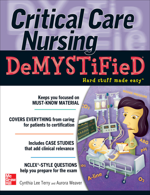 Cover image for book Critical Care Nursing DeMYSTiFieD