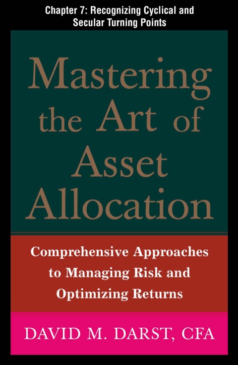 Cover image for book Mastering the Art of Asset Allocation, Chapter 7 - Recognizing Cyclical and Secular Turning Points