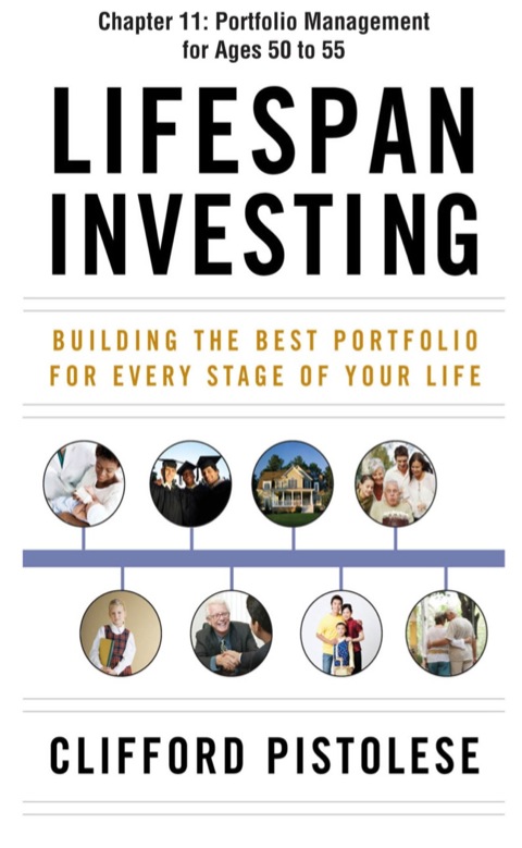 Cover image for book Lifespan Investing, Chapter 11 - Portfolio Management for Ages 50 to 55