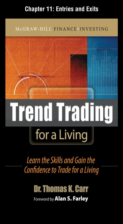 Cover image for book Trend Trading for a Living, Chapter 11 - Entries and Exits