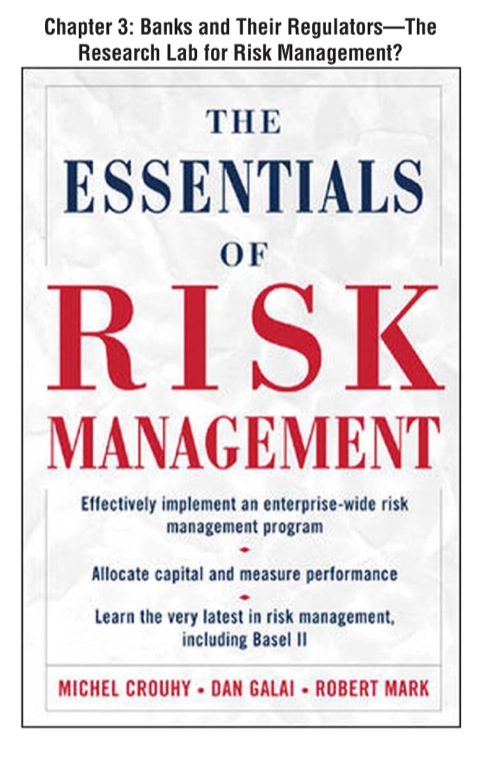 Cover image for book The Essentials of Risk Management, Chapter 3 - Banks and Their Regulators--The Research Lab for Risk Management?