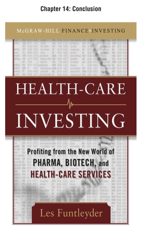 Cover image for book Healthcare Investing, Chapter 14 - Conclusion