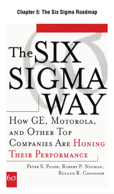 Cover image for book The Six Sigma Way, Chapter 5 - The Six Sigma Roadmap