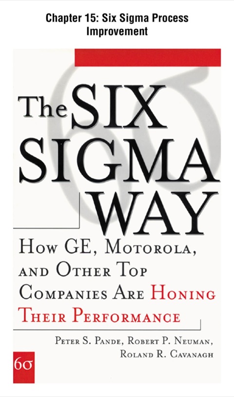 Cover image for book The Six Sigma Way, Chapter 15 - Six Sigma Process Improvement