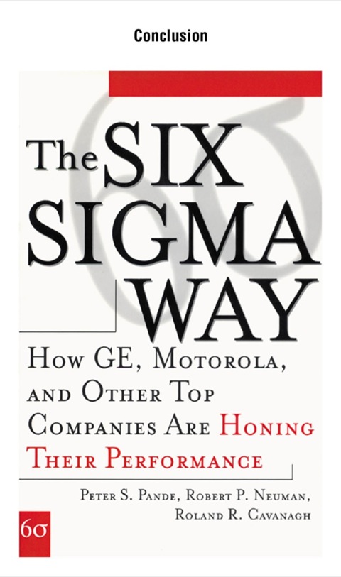 Cover image for book The Six Sigma Way, Conclusion - Twelve Keys to Success