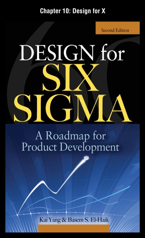 Cover image for book Design for Six Sigma, Chapter 10 - Design for X