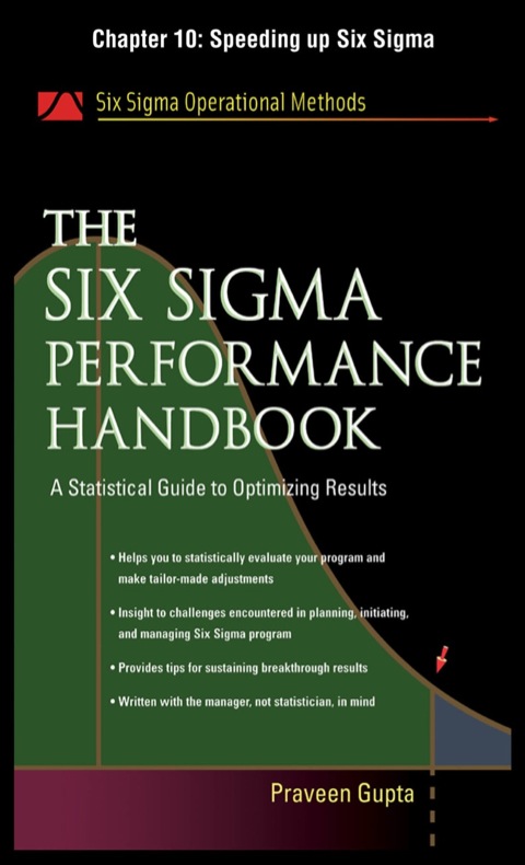 Cover image for book The Six Sigma Performance Handbook, Chapter 10 - Speeding up Six Sigma