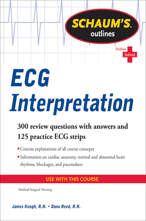 Cover image for book Schaum's Outline of ECG Interpretation