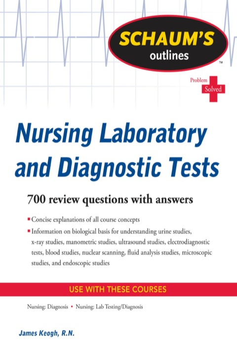 Cover image for book Schaum's Outline of Nursing Laboratory and Diagnostic Tests