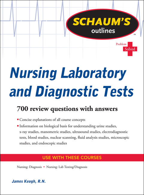 Cover image for book Schaum's Outline of Nursing Laboratory and Diagnostic Tests