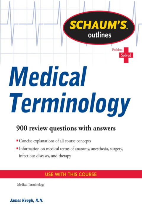 Cover image for book Schaum's Outline of Medical Terminology