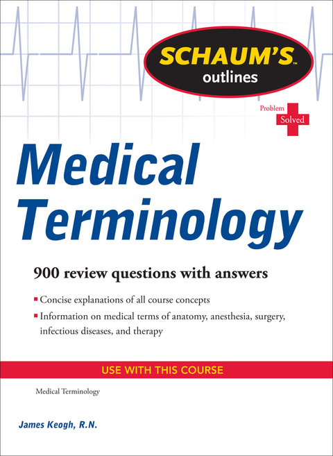 Cover image for book Schaum's Outline of Medical Terminology