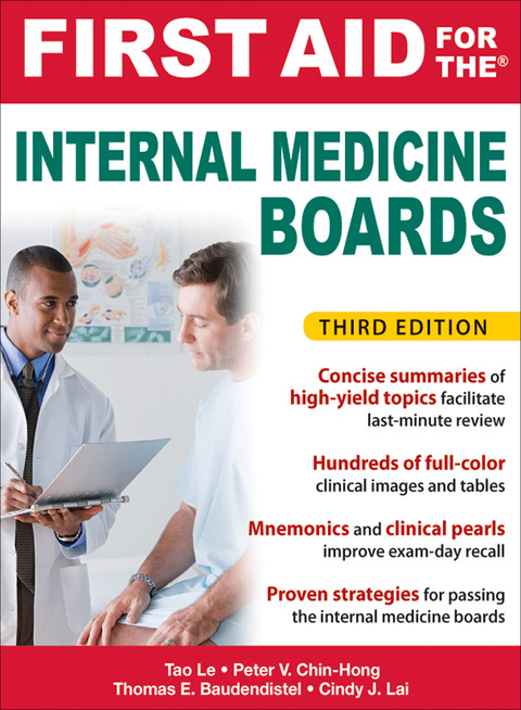 Cover image for book First Aid for the Internal Medicine Boards, 3rd Edition