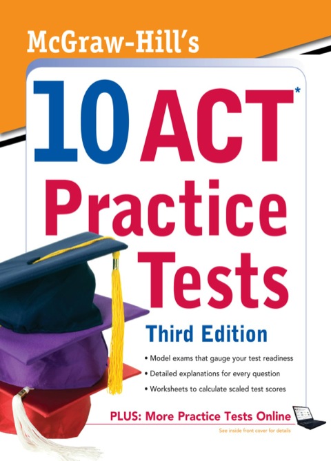 Cover image for book McGraw-Hill's 10 ACT Practice Tests