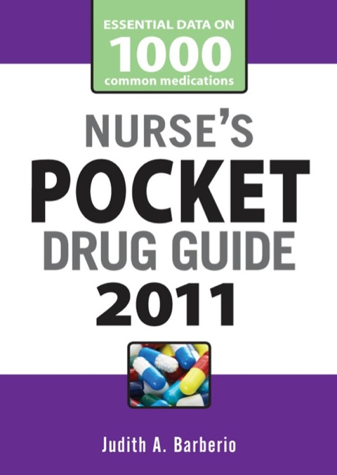 Cover image for book Nurse's Pocket Drug Guide 2011