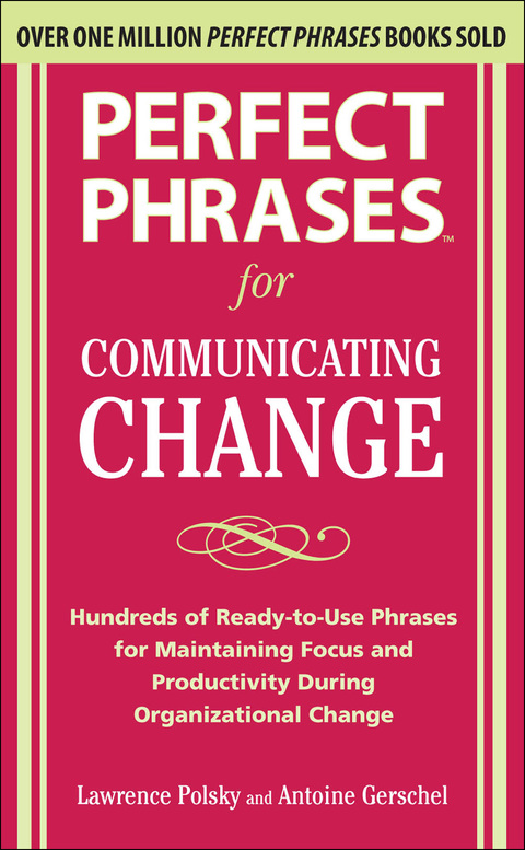 Cover image for book Perfect Phrases for Communicating Change