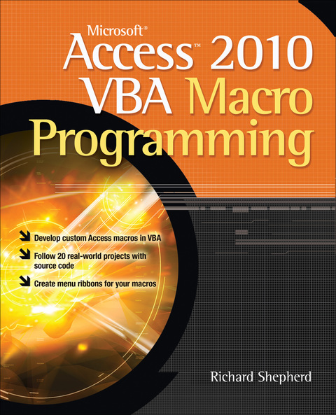Cover image for book Microsoft Access 2010 VBA Macro Programming
