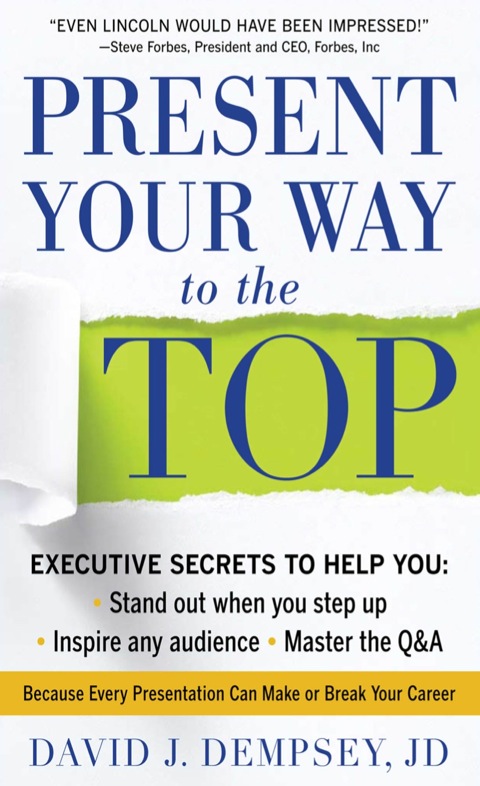 Cover image for book Present Your Way to the Top