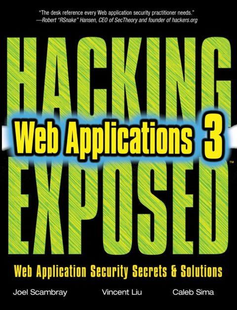 Cover image for book Hacking Exposed Web Applications