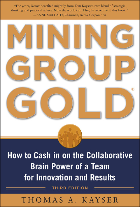 Cover image for book Mining Group Gold, Third Edition: How to Cash in on the Collaborative Brain Power of a Team for Innovation and Results