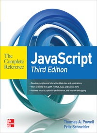 JavaScript The Complete Reference 3rd Edition 3rd edition ...