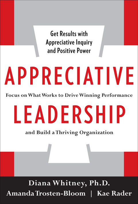 Cover image for book Appreciative Leadership (PB)